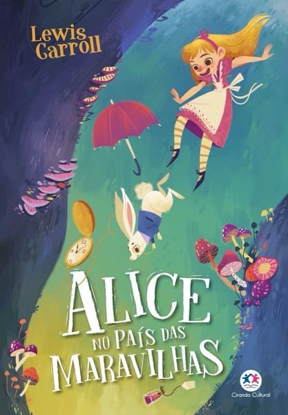 Capa de Alice no país das maravilhas