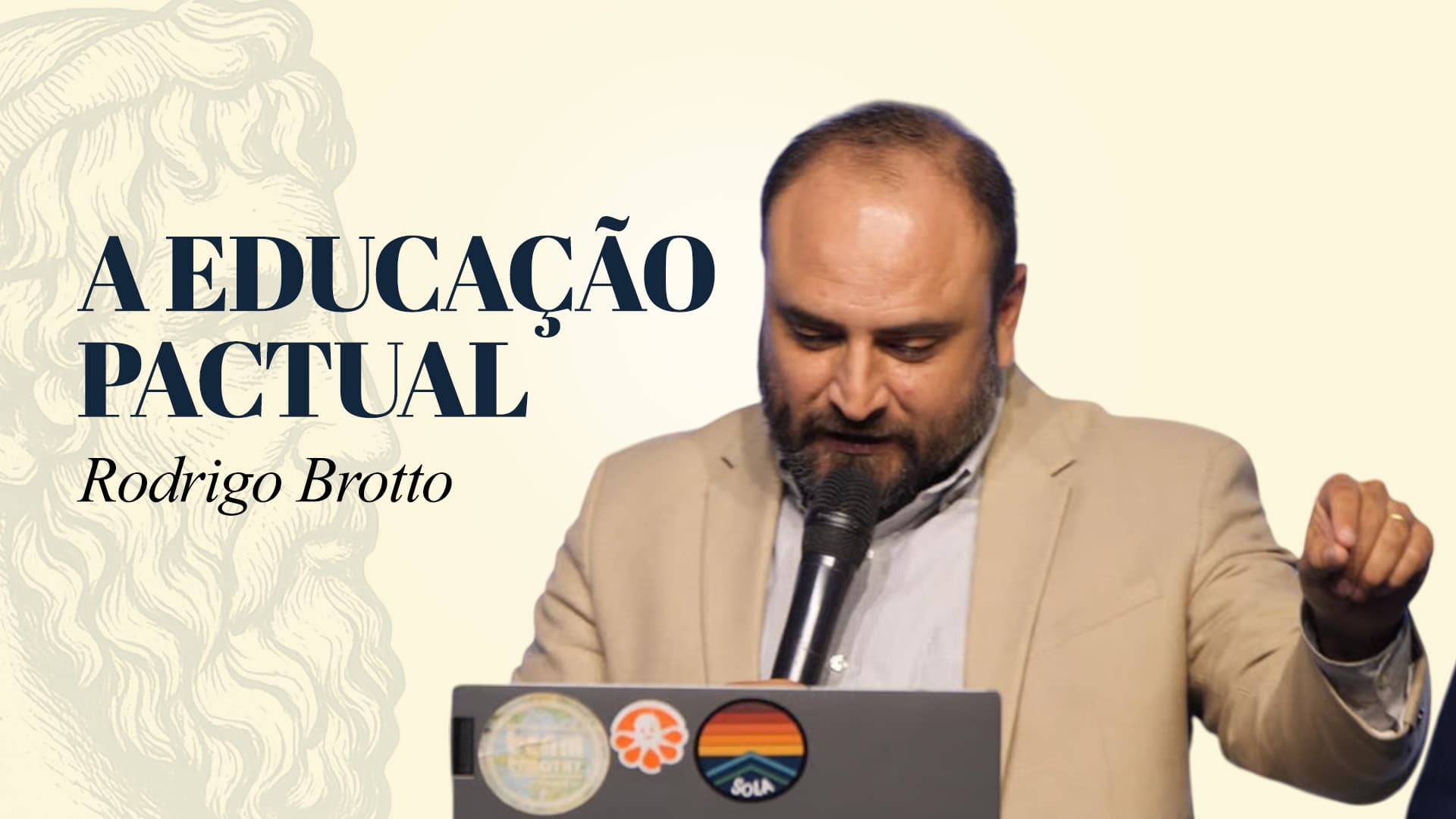 Capa de A Educação Pactual - Rodrigo Brotto